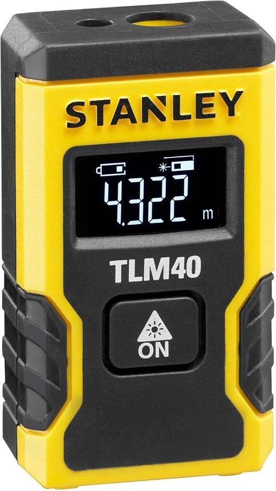 Merilec razdalje 12 m, Stanley TLM40 STHT77666-0, rumen