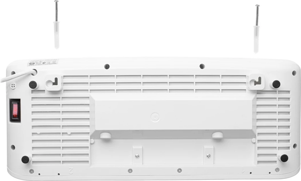 Zračna zavesa Adler AD 7753, 2000 W, bela/črna