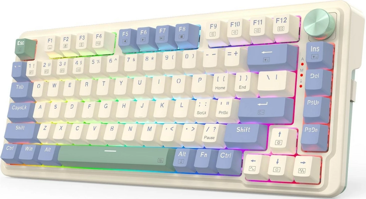 Mehanska tipkovnica, Redragon K673CPG-RGB-PRO ULTRA PRO, RGB, bela