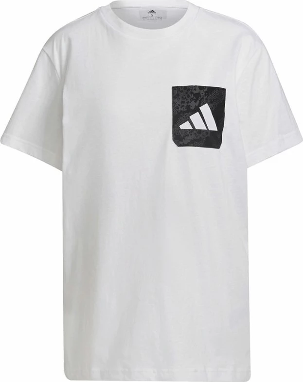 Majica za ženske, adidas, bela