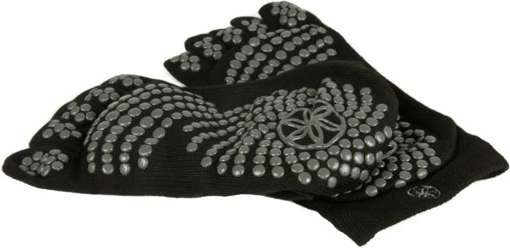 Nogavice proti zdrsu, črne GAIAM, S/M