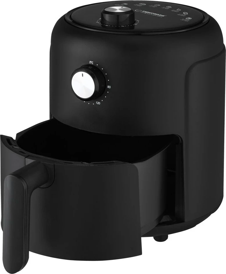 Friteza na vroč zrak Esperanza EKA001, 2,6 L, 1000 W, črna