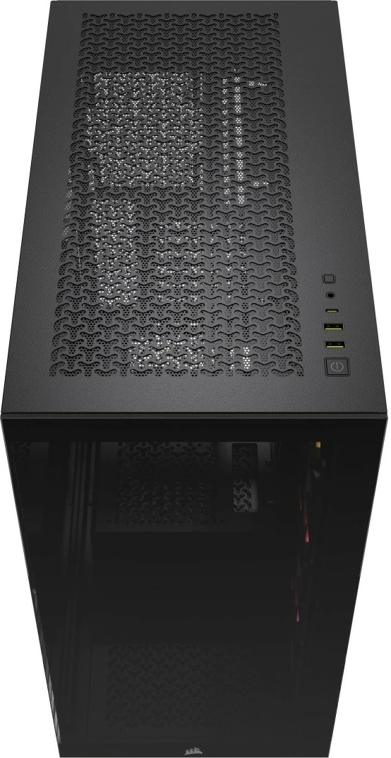 Ohišje Corsair 3500X iCUE LINK RGB TG, Midi Tower, črno
