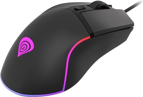 Optični žični miš z RGB osvetlitvijo Genesis Krypton 220, črn