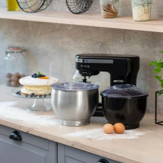 Planetarni mešalnik MPM MRK-21, 5L, 1600W, črno/srebrn