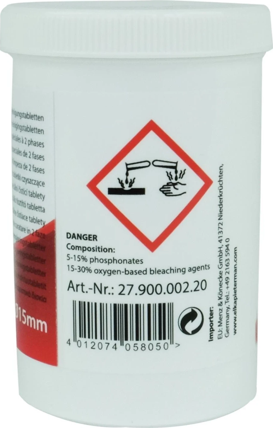 Tablete za čiščenje kavnih avtomatov Scanpart, 40 kosov