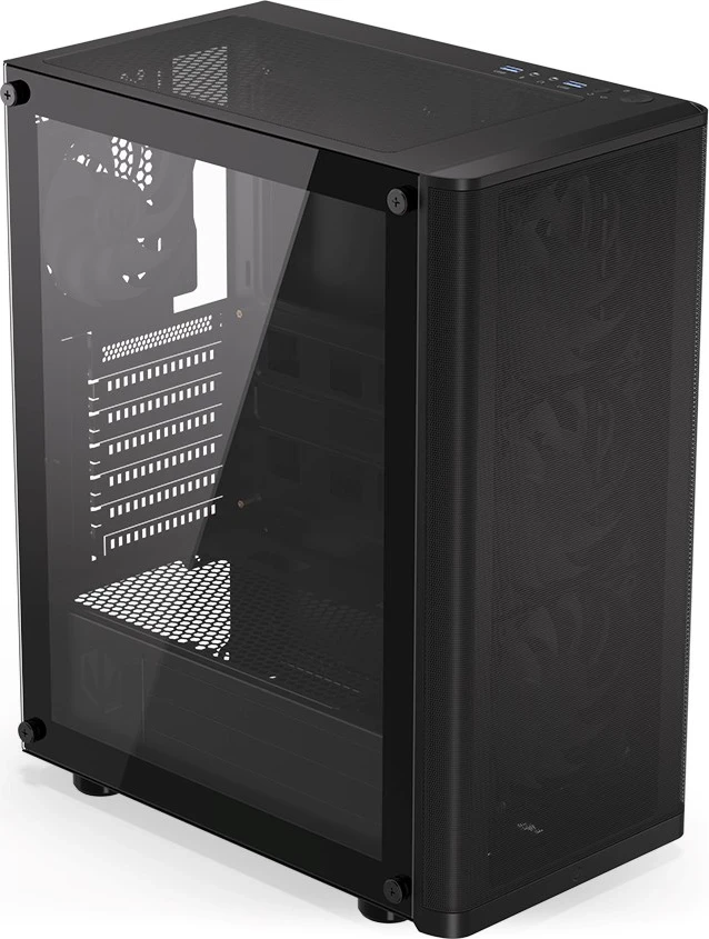 Kasa Endorfy Ventum 200 ARGB, črna