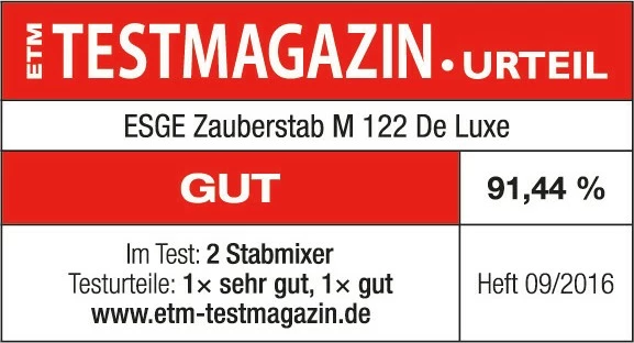 Ročni mešalnik, UNOLD ESGE‑Zauberstab M 122 de Luxe, 0,6 L, siv