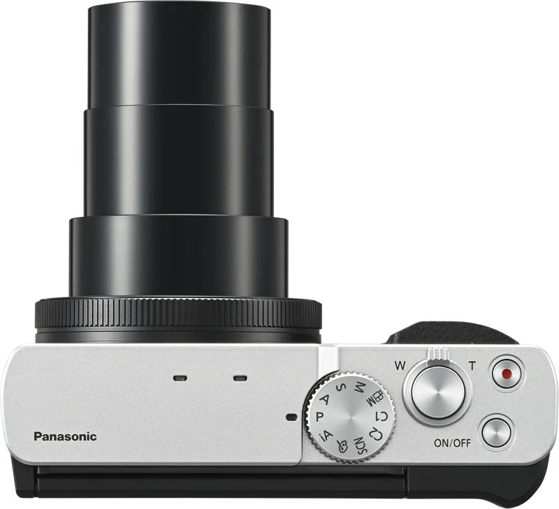 Digitalni fotoaparat LUMIX TZ99 Panasonic, 20,3 MP, 30× optični zoom, 4K, Wi‑Fi, srebrn