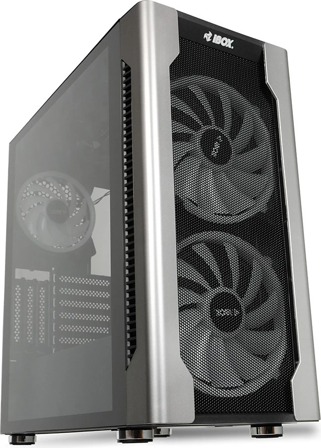 Ohišje za računalnik IBOX CHIRON ZH68, črno