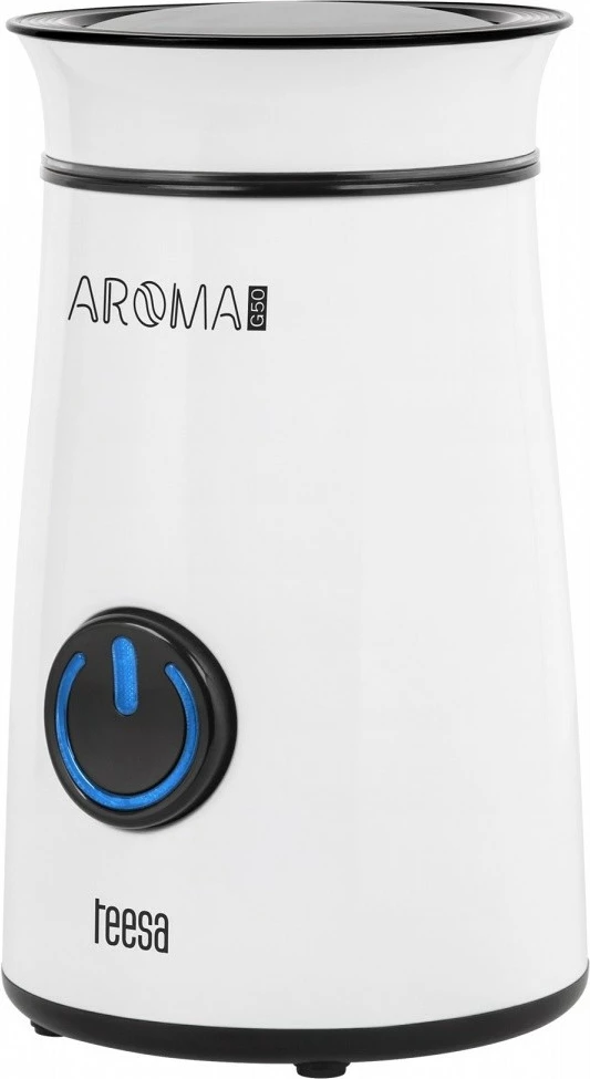 Mlinček za kavo TEESA Aroma G50, 50 g, 150 W, bel
