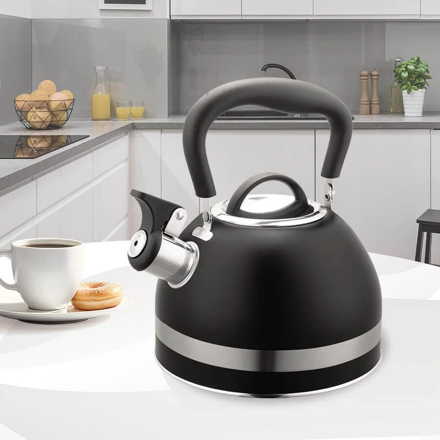 Kettle Maestro MR-1336, 1,8 L, inox, črn