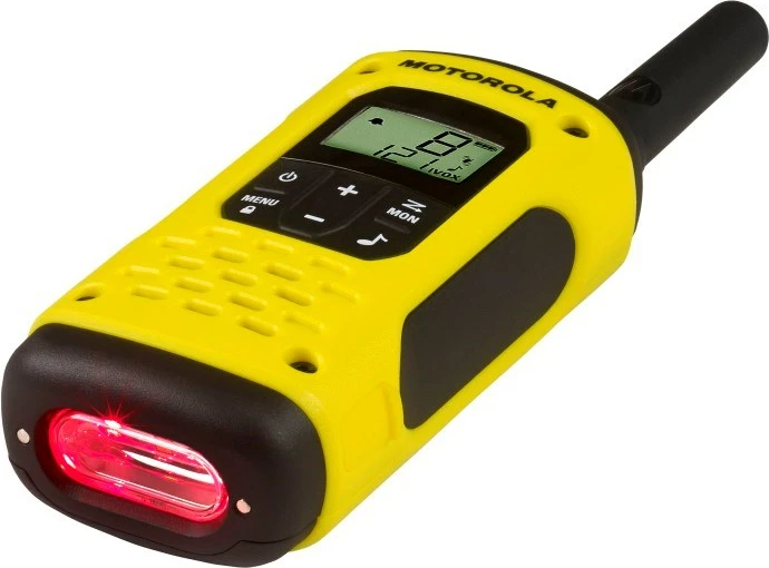 Radiotelefon, 16 kanalov, črn in rumen Motorola T92 H2O