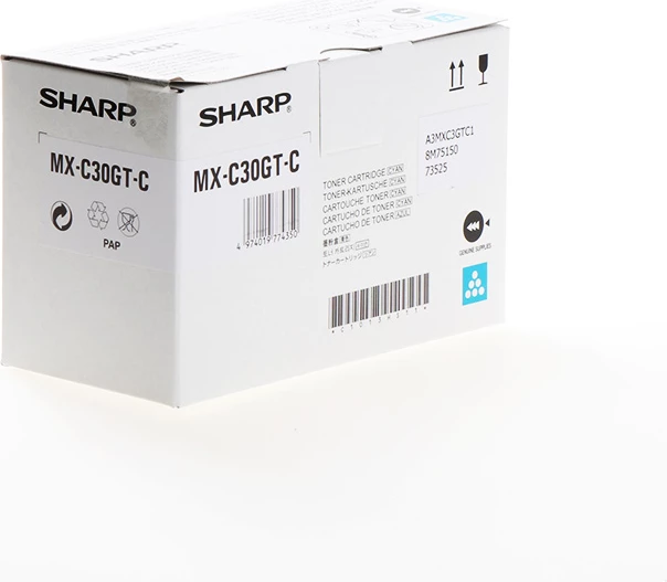Toner, do 6000 strani, cian Sharp MX-C30GTC