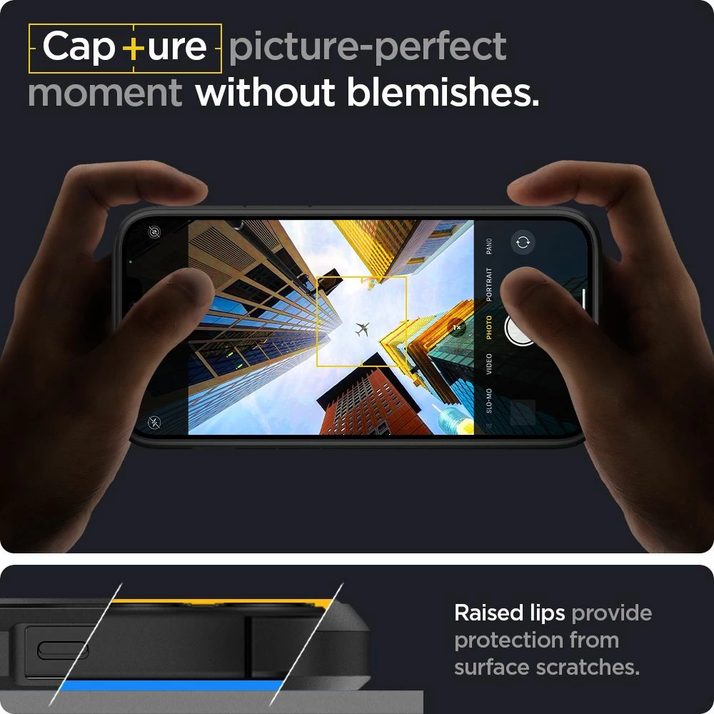 Ovitek Ultra Hybrid Spigen za iPhone 12 / iPhone 12 Pro, mat črn