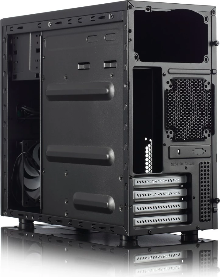 Računalniško ohišje Fractal Design Core 1100, Mini stolp, Micro ATX/Mini ITX, črn
