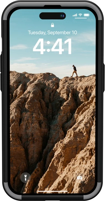 Zaščitni ovoj Civilian Urban Armor Gear za iPhone, 6,1", črn