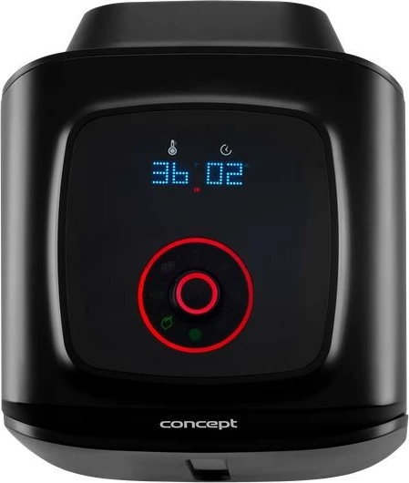 Tharilka hrane Concept SO4000, 5 inox pladnjev, črna