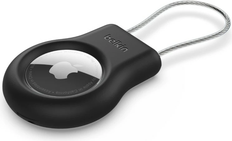 Ovitek za AirTag Belkin MSC009btBK, odporen na praske, črn
