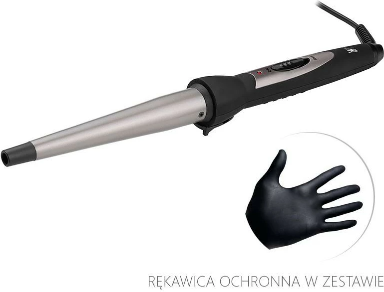 Konusni kodralnik las, Lafe LKC004, 13–25 mm, keramični premaz, 25 W, črn, z zaščitnim držalom