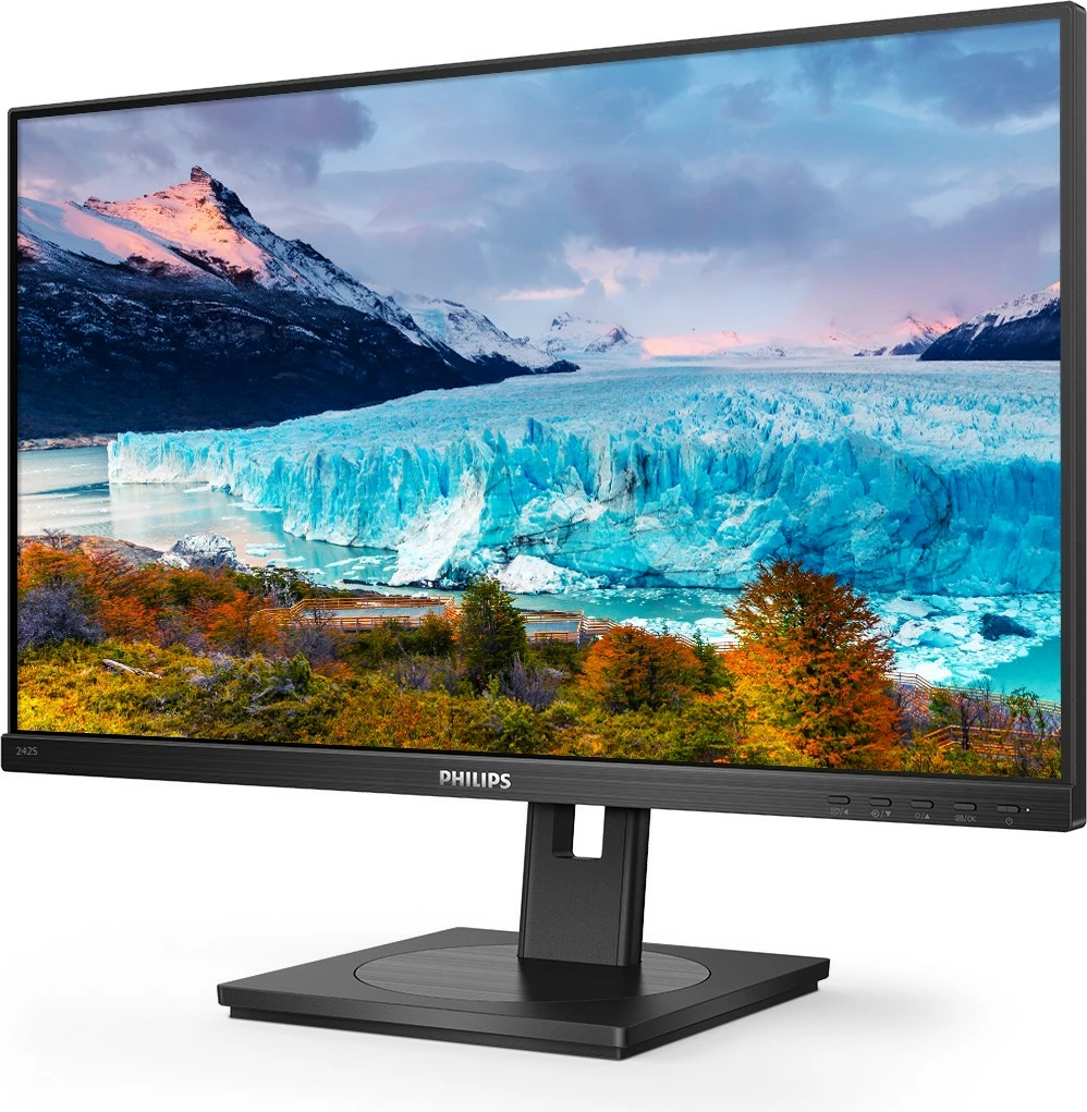 Monitor 23,8" Full HD LED, Philips S Line 242S1AE/00, črn
