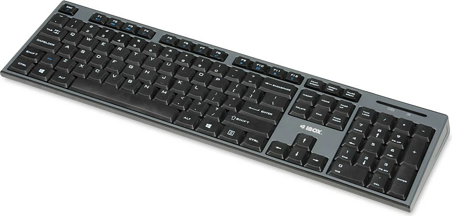 Set tipkovnice in miške iBOX DESKTOP KIT PRO ikms606w, brezžična, črna