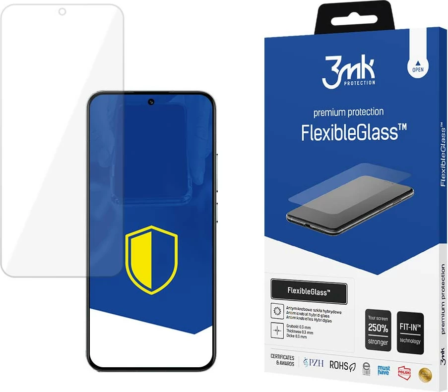 Zaščitno steklo 3mk FlexibleGlass za Xiaomi 13, ultra tanko, antibakterijsko