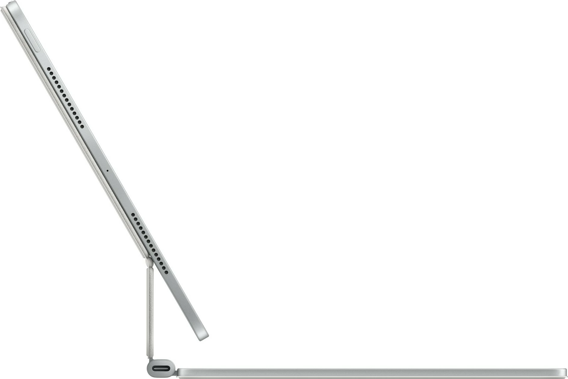 Tastatura Apple Magic Keyboard za iPad Pro 11 M4, QWERTY, švedska, bela