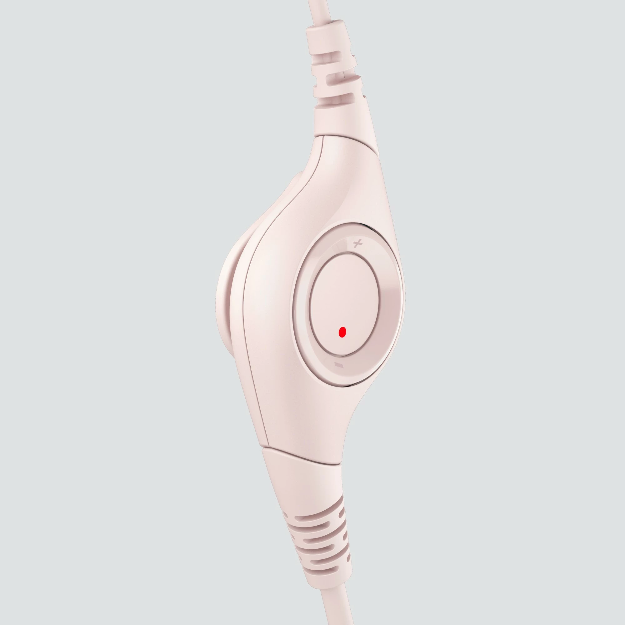 Kabelske slušalke z mikrofonom, Logitech H390, USB-A, roza
