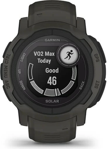 Pametna ura Garmin Instinct 2 Solar, 2,29 cm (0,9"), MIP, GPS, grafit