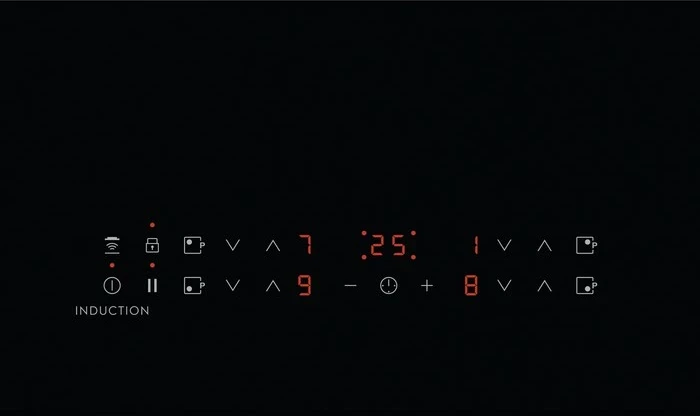 Indukcijska plošča Electrolux LIL61434C, 59 cm, 4 kuhališča, črna, za vgradnjo