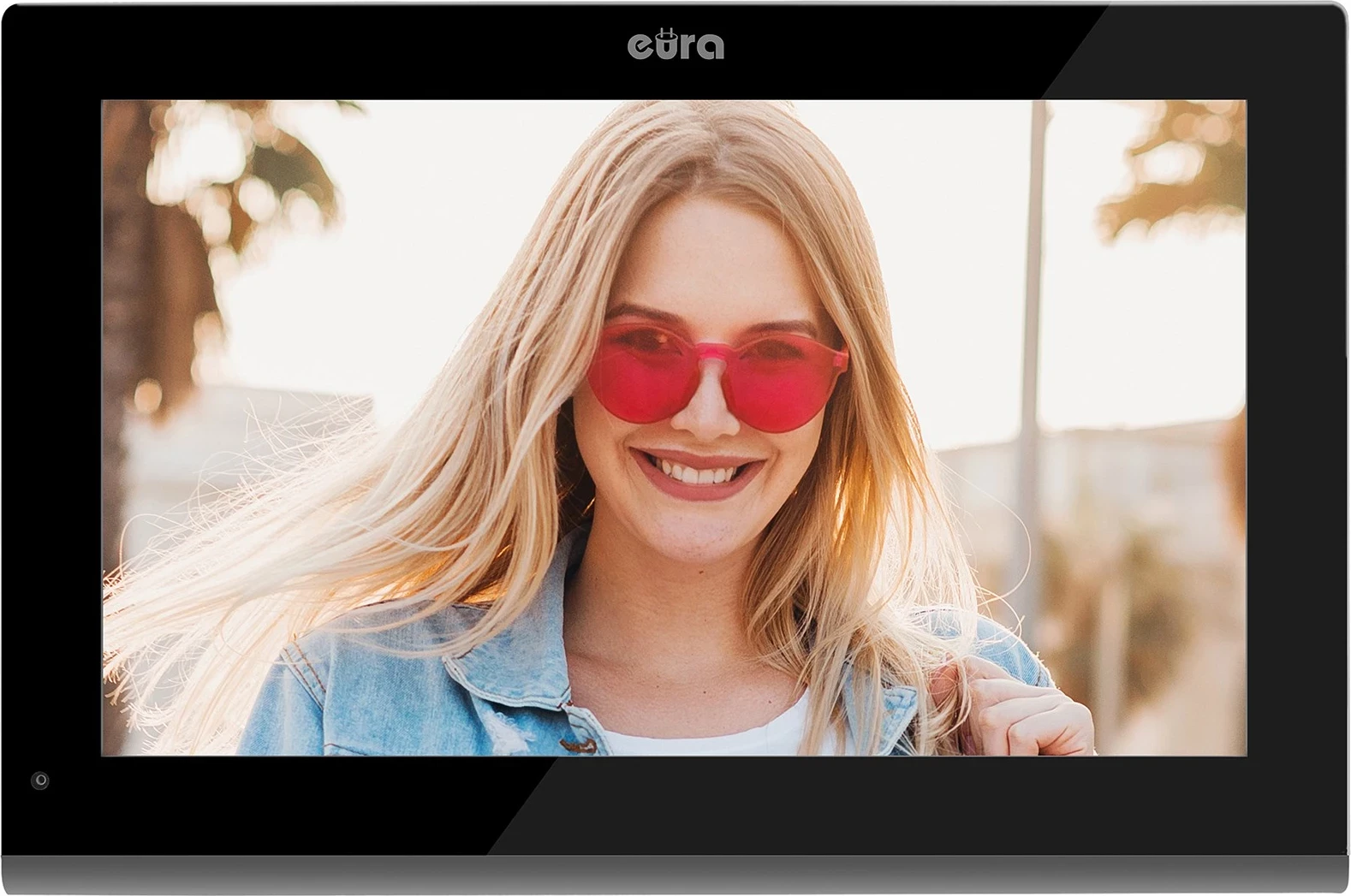 Video domofon, Eura VDP-99C5, črn, WiFi, RFID, TUYA