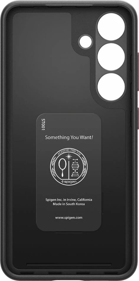 Tanek ovitek za telefon Spigen Thin Fit za Samsung Galaxy S24, črn