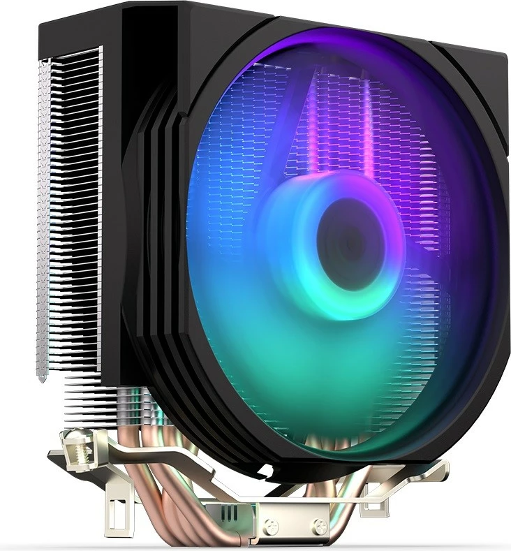 Hladilnik za CPU Endorfy Spartan 5 MAX ARGB, EY3A004, 120 mm, ARGB, črn
