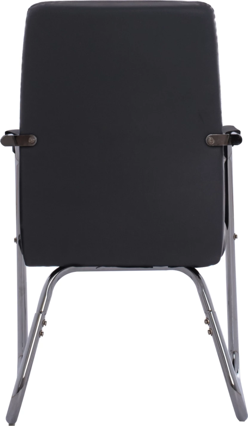 Konferenčni stol FH1021.01 z rokami in črnim PU 54x60x94 cm, set 4 kosov