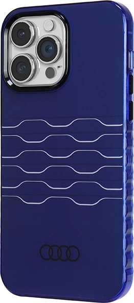 Ovitek za telefon IML MagSafe, modre barve, Audi, za iPhone 14 Pro Max