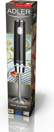 Ročni mešalnik Adler AD 4617, 350 W, inox, 1 hitrost, črn