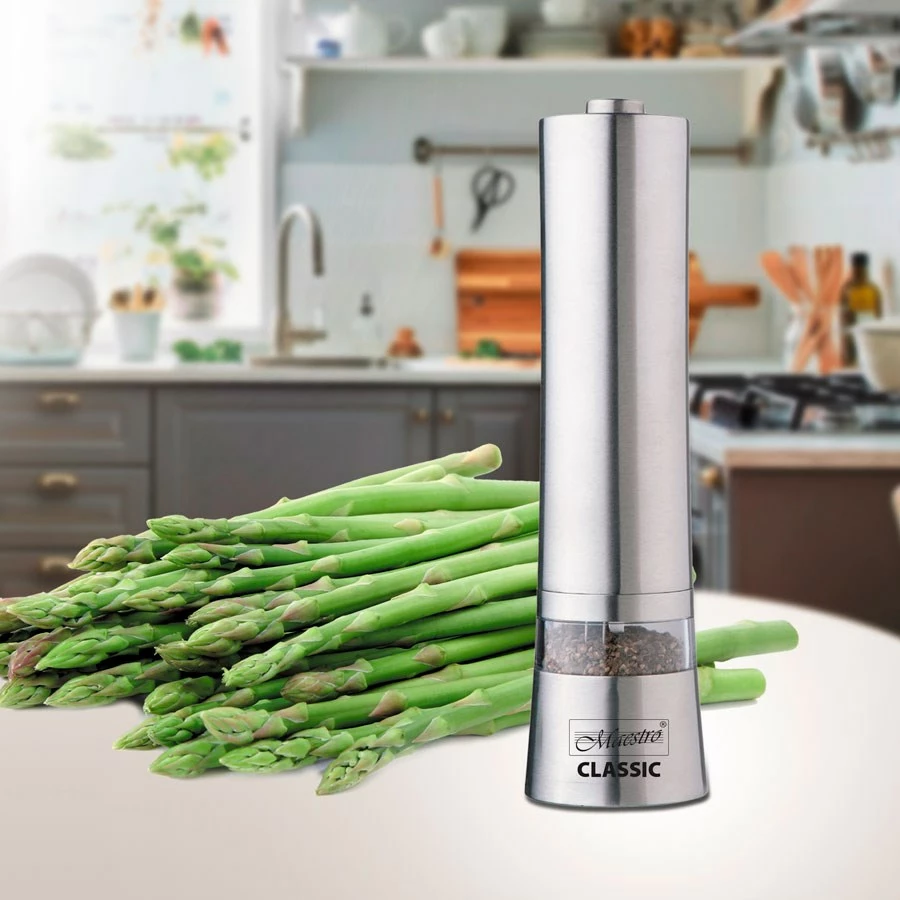 Električni mlinček za začimbe Maestro MR-1722, inox, srebrn
