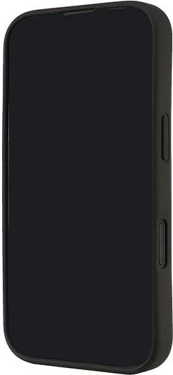 Silikonski ovitek Audi za iPhone 16 Pro 6,3", črn, trdo ohišje