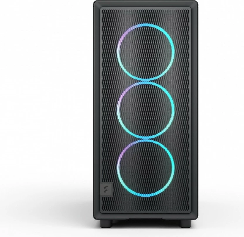 Ohišje Fractal Design Epoch Black TG RGB Light Tint, midi-tower, ATX, RGB, črno