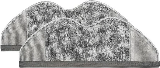 Zamenljive krpe za mokro čiščenje za Xiaomi Robot Vacuum E5, 2 kosa, siva