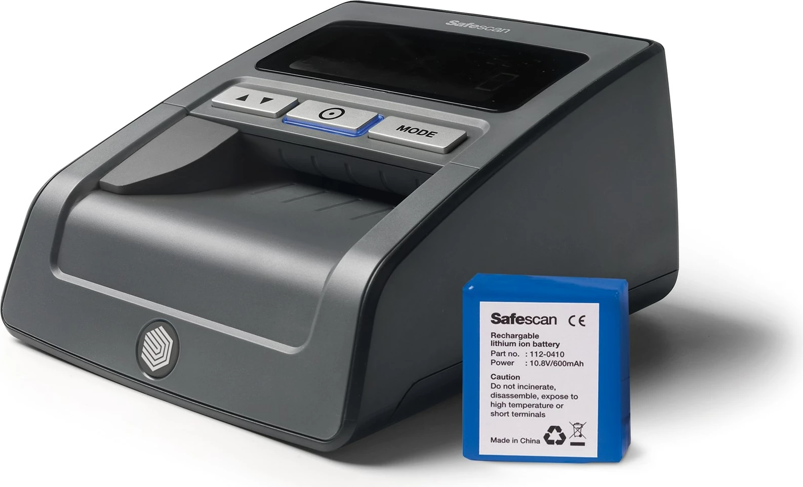 Detektor bankovcev SAFESCAN 185-S, LCD, črn