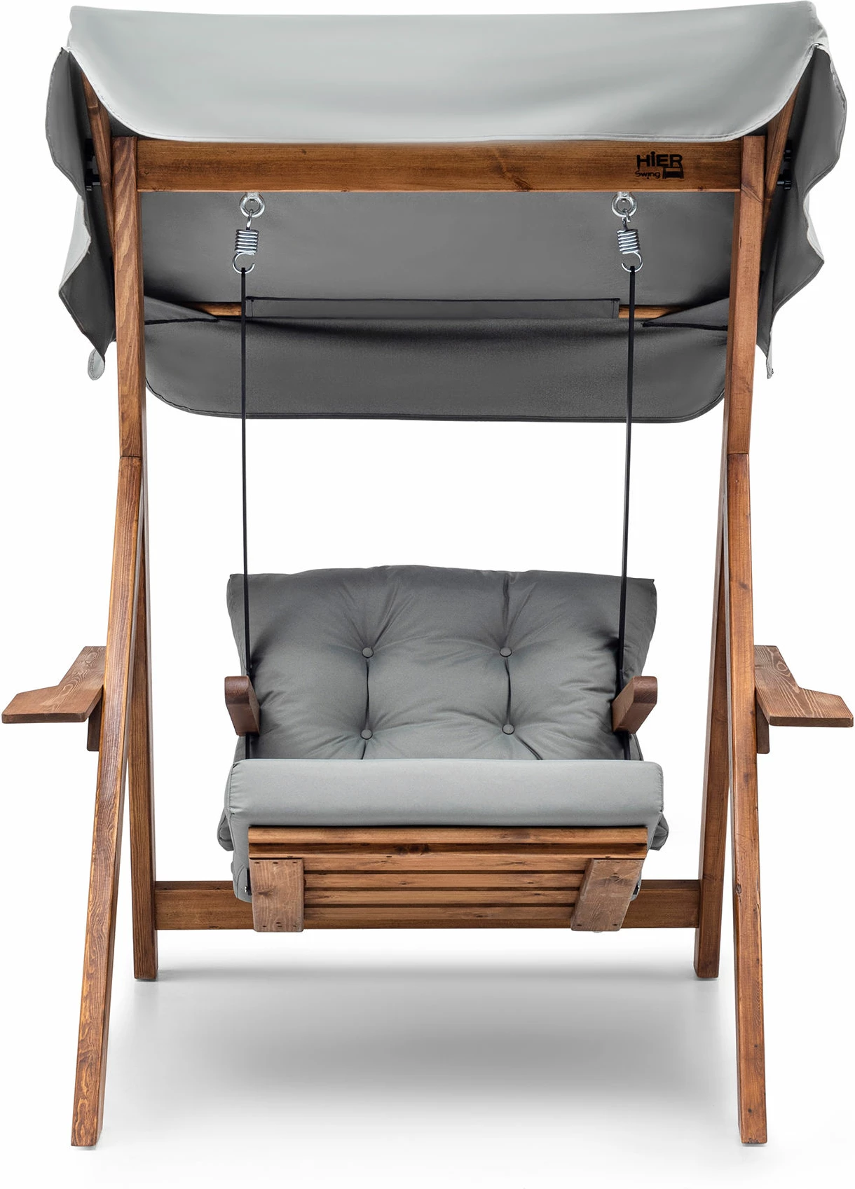 Gugalni stol za vrt Galata Swing S1, siv