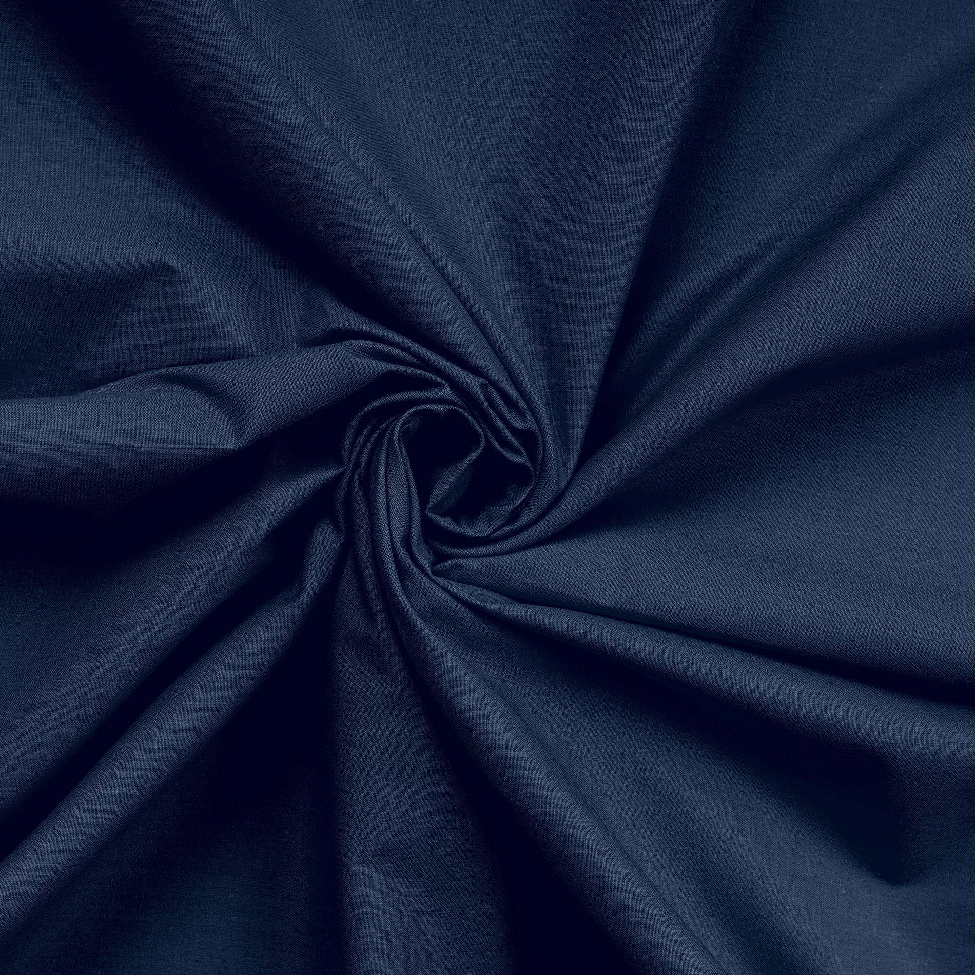 Elastična enojna rjuha iz ranforce bombaža, temno modra, 90 x 200+30 cm, L'essentiel