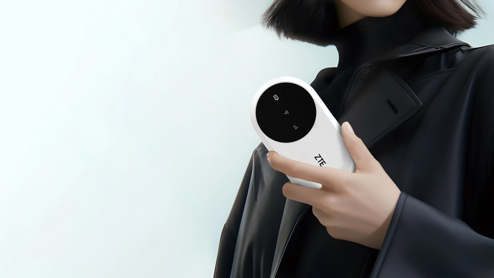 Mobilni usmerjevalnik ZTE U10, LTE, WiFi 6, Nano SIM, bela/črna