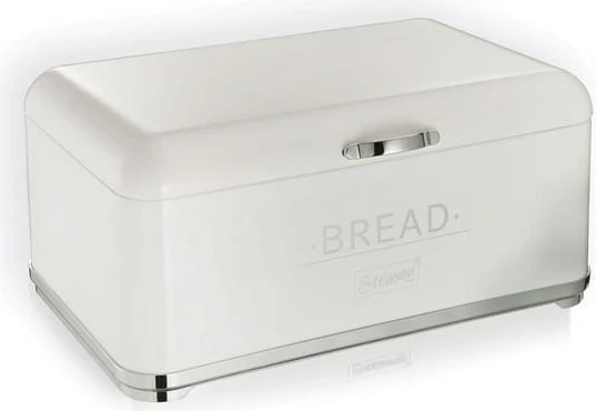 Kompaktna kuhinska škatla za kruh Maestro MR-1677-AR-W, nerjaveče jeklo, bela