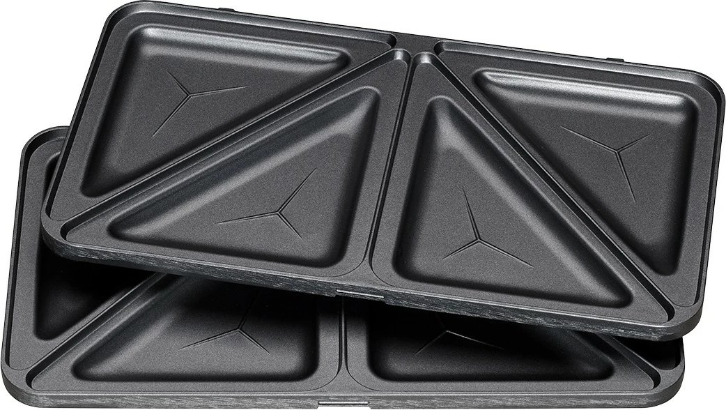 Toster 4 v 1, 900 W, zamenljive plošče, črn, Concept SV3070