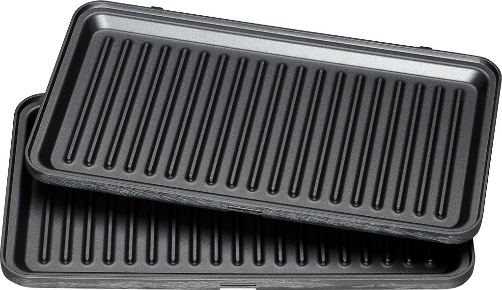 Toster 4 v 1, 900 W, zamenljive plošče, črn, Concept SV3070