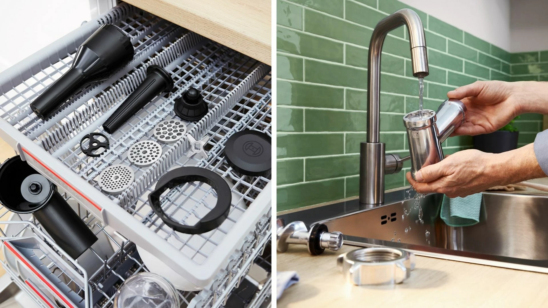 Mlinček za meso Bosch Serie 4 MFWS420W, 1900 W, bel, črn