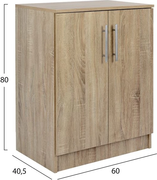 Lesena omarica za čevlje FH2206.02 sonama 60x40,5x80